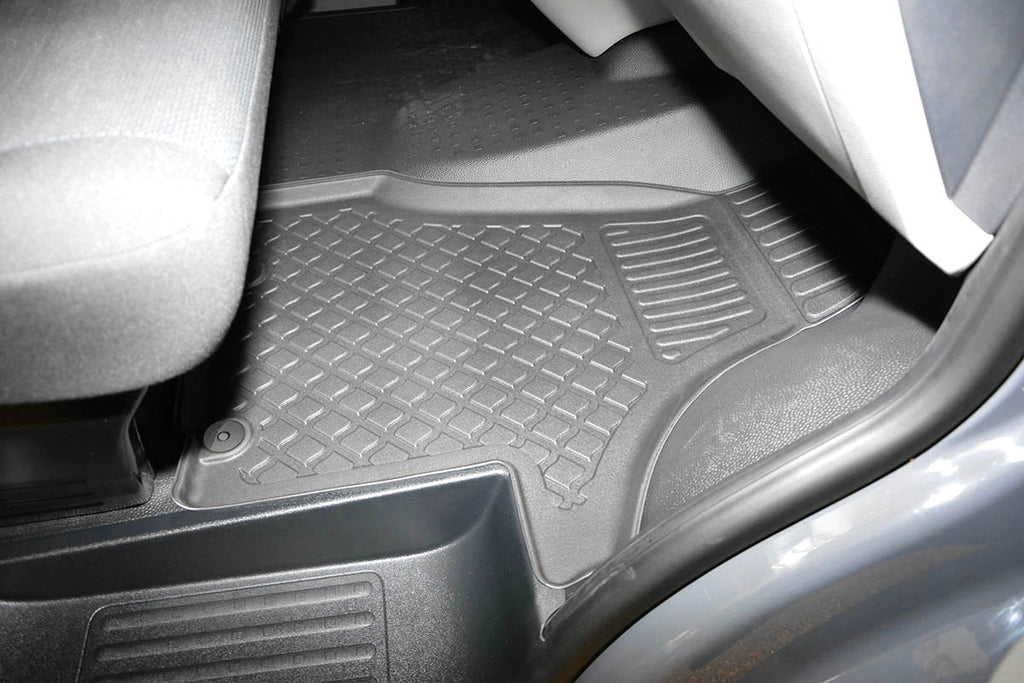 3D Automatten voor Volkswagen T5, T6 en T6.1 (2003-2024) - TPE-Rubber - 2-delig
