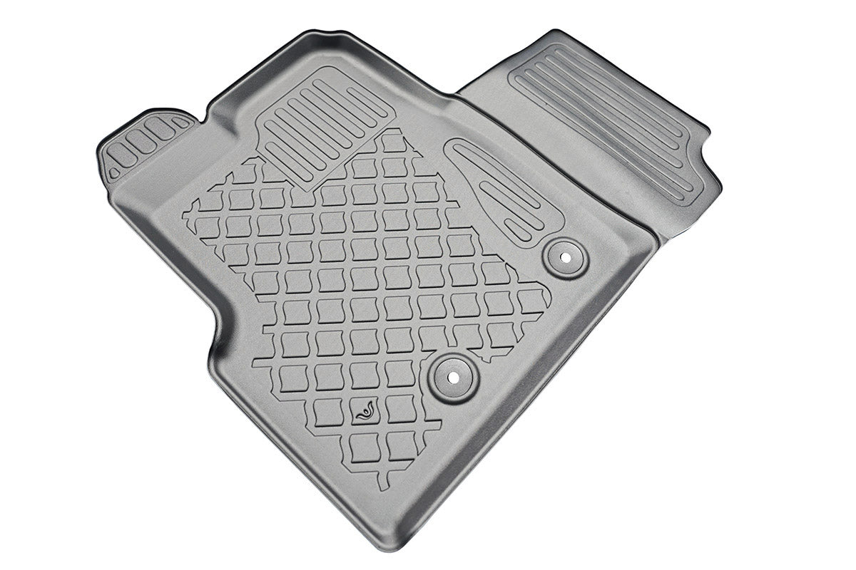 3D Automatten voor Ford Transit Custom (2013-2023), Handschakel - TPE-Rubber - 2-delig