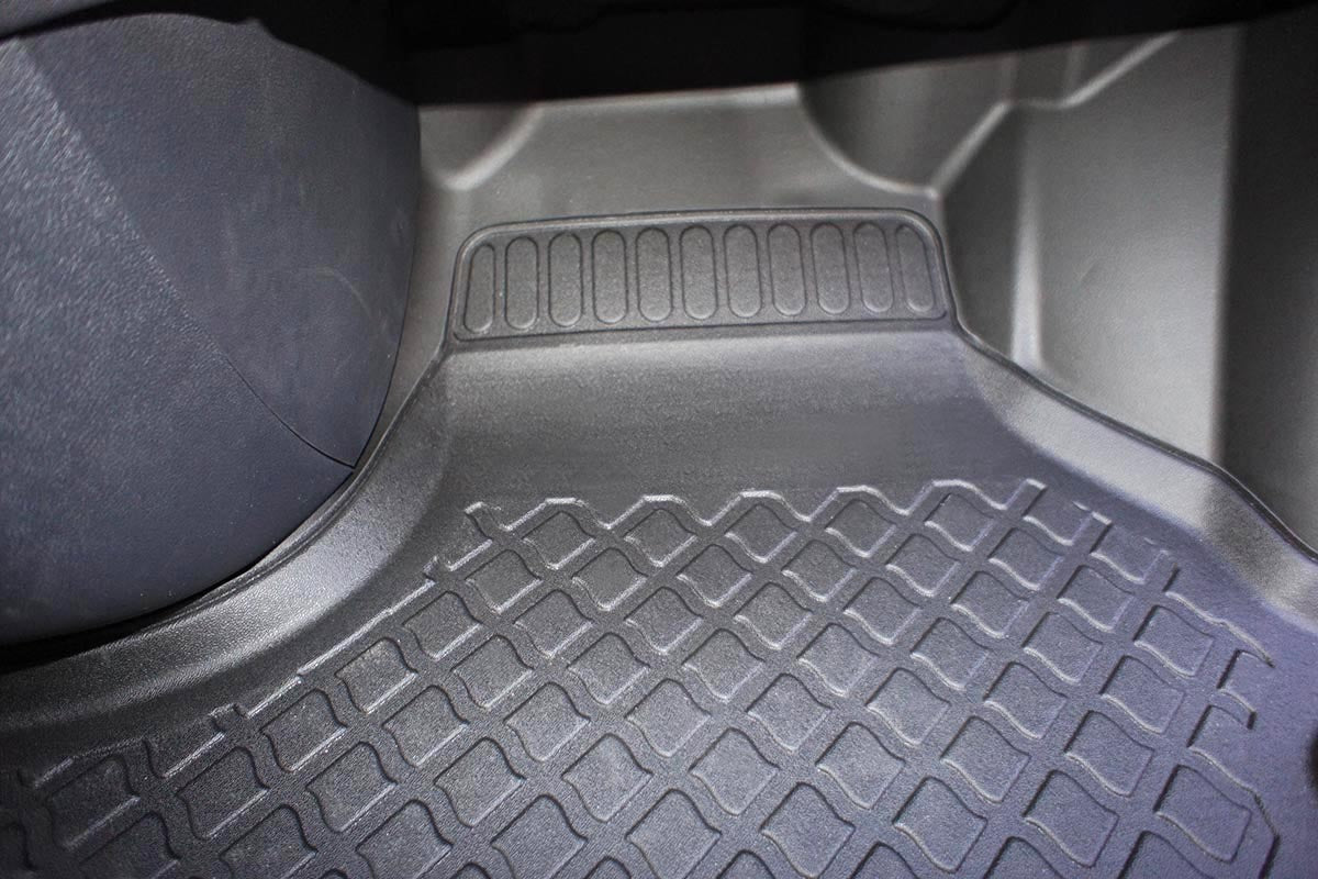3D Automatten voor Opel Vivaro B, Renault Trafic (X82) en Fiat Talento 3 (vanaf 2014-) - TPE-Rubber - 2-delig