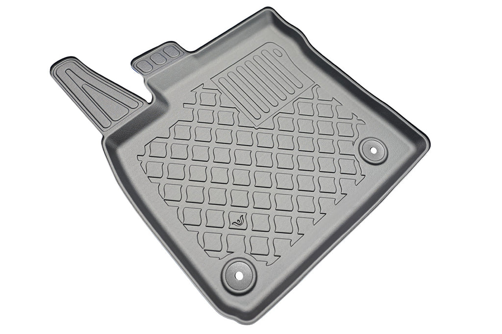3D Automatten voor Ford Transit Courier (2014-2023), 2-zits - TPE-Rubber - 2-delig