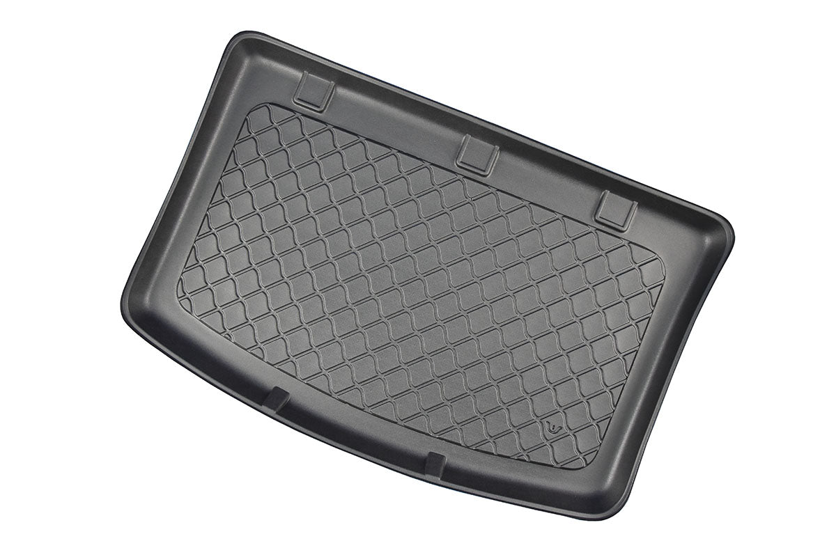 Guardliner kofferbakmat voor Kia Rio (UB) (08.2011-01.2017), Lage laadvloer - TPE-Rubber