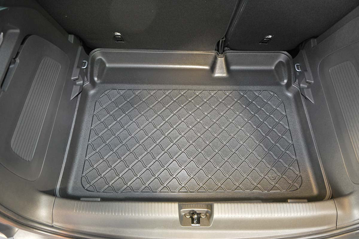 Guardliner kofferbakmat voor Opel Crossland X (06.2017-2024), lage laadvloer - TPE-Rubber