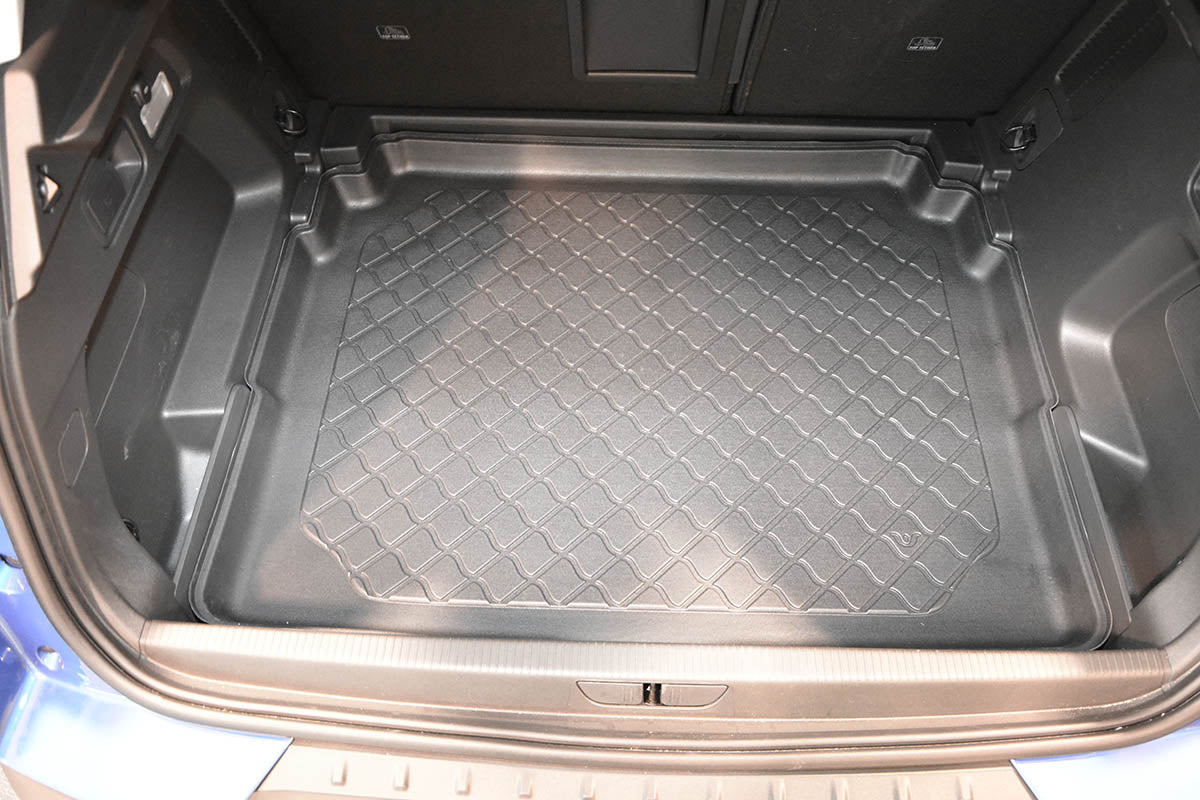 Guardliner kofferbakmat voor Peugeot 3008 (P84), Opel Grandland X, (vanaf 11.2016), lage laadvloer - TPE-Rubber