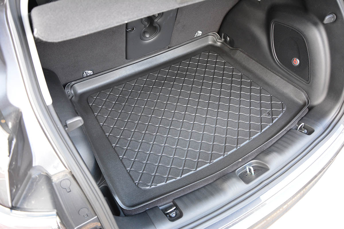 Guardliner kofferbakmat voor Jeep Compass 2 (MP) (vanaf 08.2017), verstelbare laadvloer, niet voor PHEV - TPE-Rubber