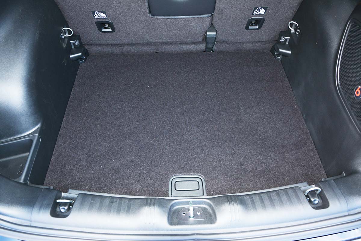 Guardliner kofferbakmat voor Jeep Compass 2 (MP) (vanaf 08.2017), verstelbare laadvloer, niet voor PHEV - TPE-Rubber