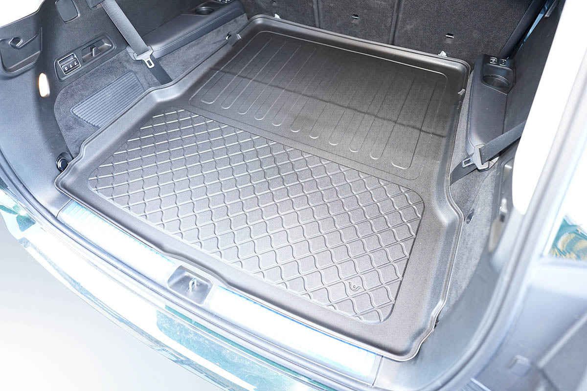 Guardliner kofferbakmat voor Mercedes GLS (X167) (vanaf 2019), 7-zits, ingeklapte 3e zitrij. - TPE-Rubber