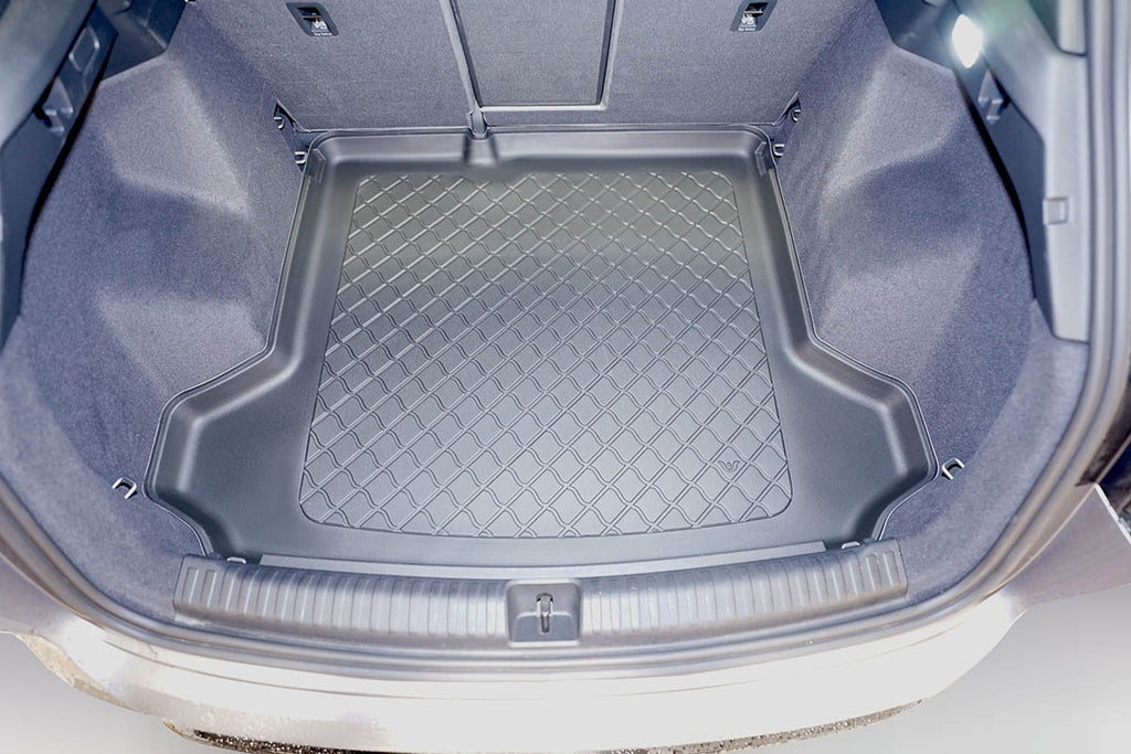 Guardliner kofferbakmat voor Audi Q4 e-tron en Q4 Sportback e-tron (vanaf 2021), lage laadvloer - TPE-Rubber
