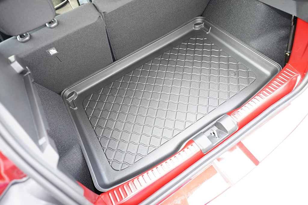 Guardliner kofferbakmat voor Dacia Sandero 3 (DJF), Sandero Stepway 3 (vanaf 2021), hoge laadvloer - TPE-Rubber