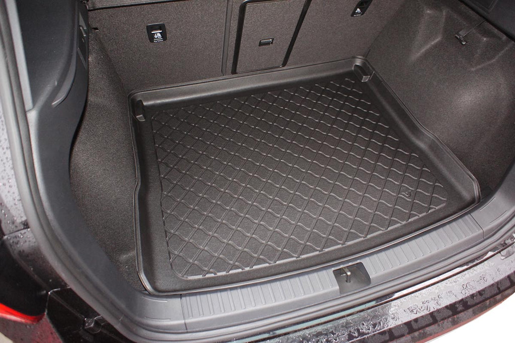 Guardliner kofferbakmat voor Seat Ateca, Cupra Ateca (KH7) (vanaf 2016), verstelbare laadvloer - TPE-Rubber