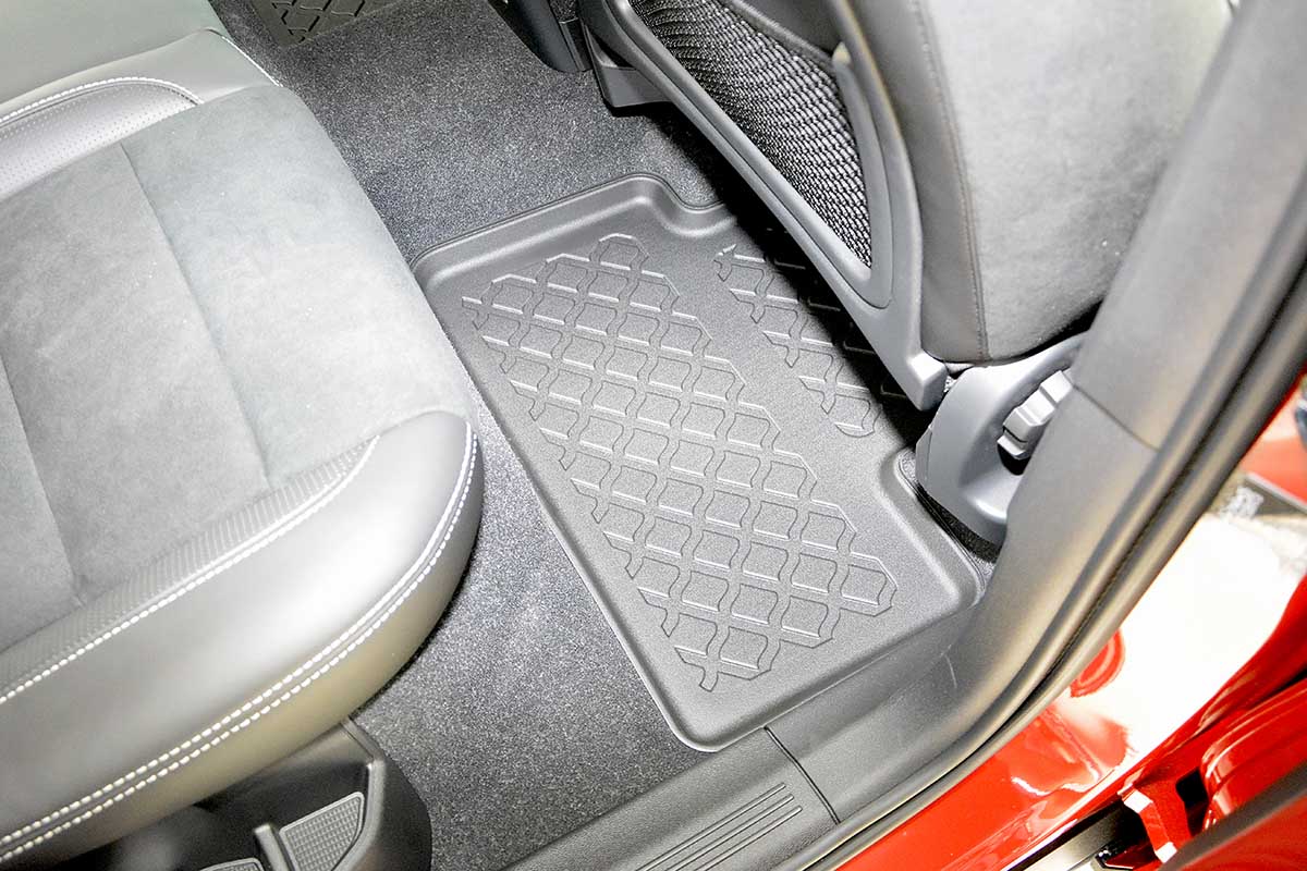 3D Automatten voor Volvo XC40 (ook MHEV/PHEV) vanaf 2018 - TPE-Rubber - 4-delig