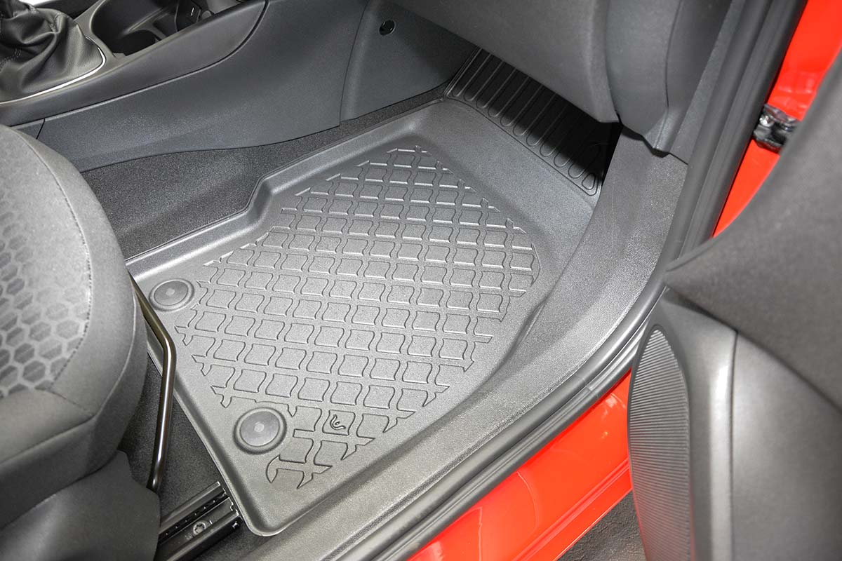 3D Automatten voor Opel Corsa D en Corsa E (2006-2019) - TPE-Rubber - 4-delig