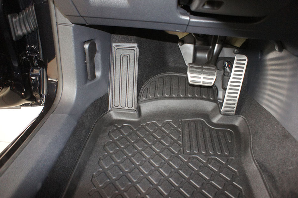 3D Automatten voor Volkswagen Golf 5, Golf 6, Jetta, Scirocco, Skoda Octavia 2 vanaf 2003 - TPE-Rubber - 4-delig