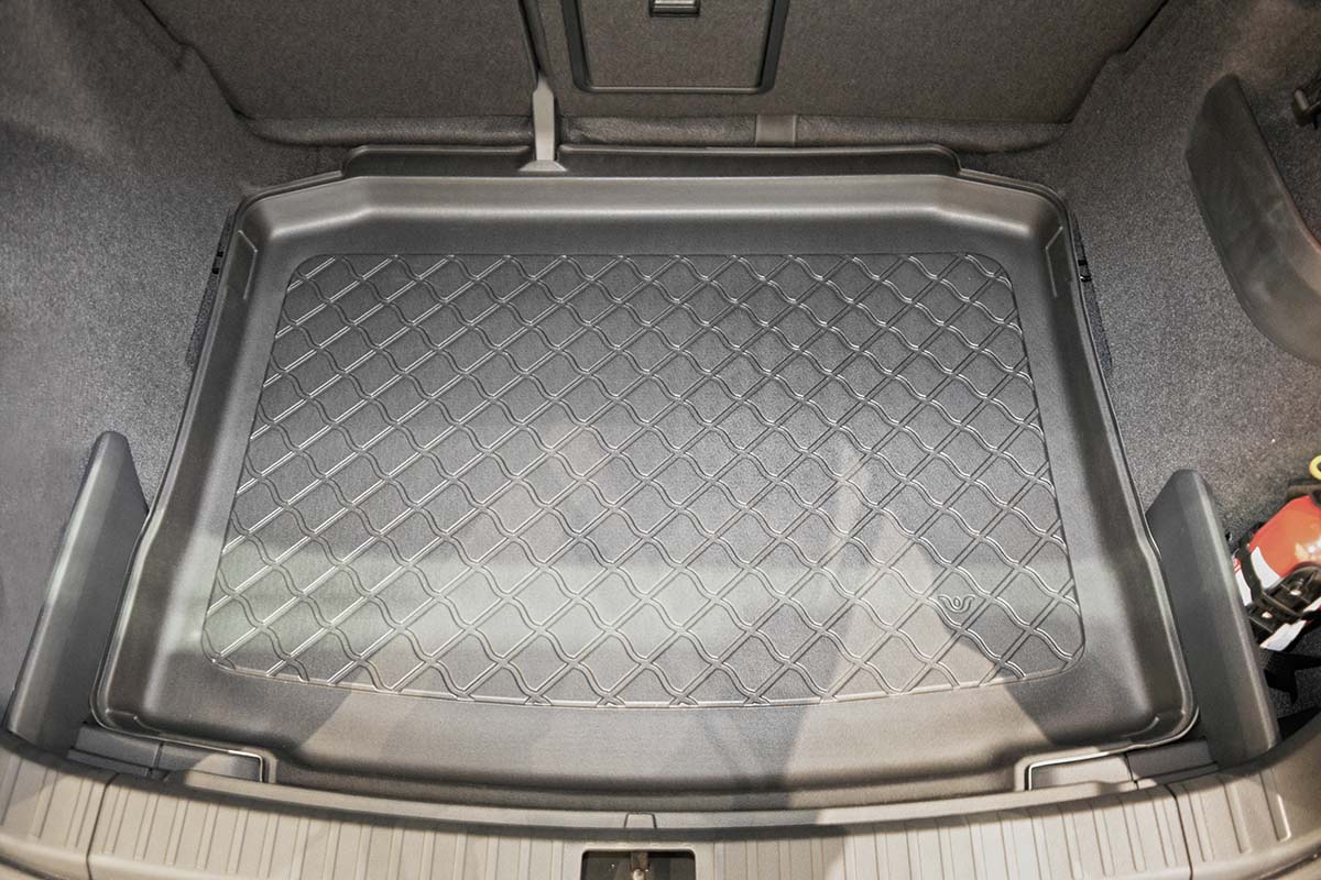 Guardliner kofferbakmat voor Skoda Karoq (NU7) (vanaf 11.2017), lage laadvloer - TPE-Rubber