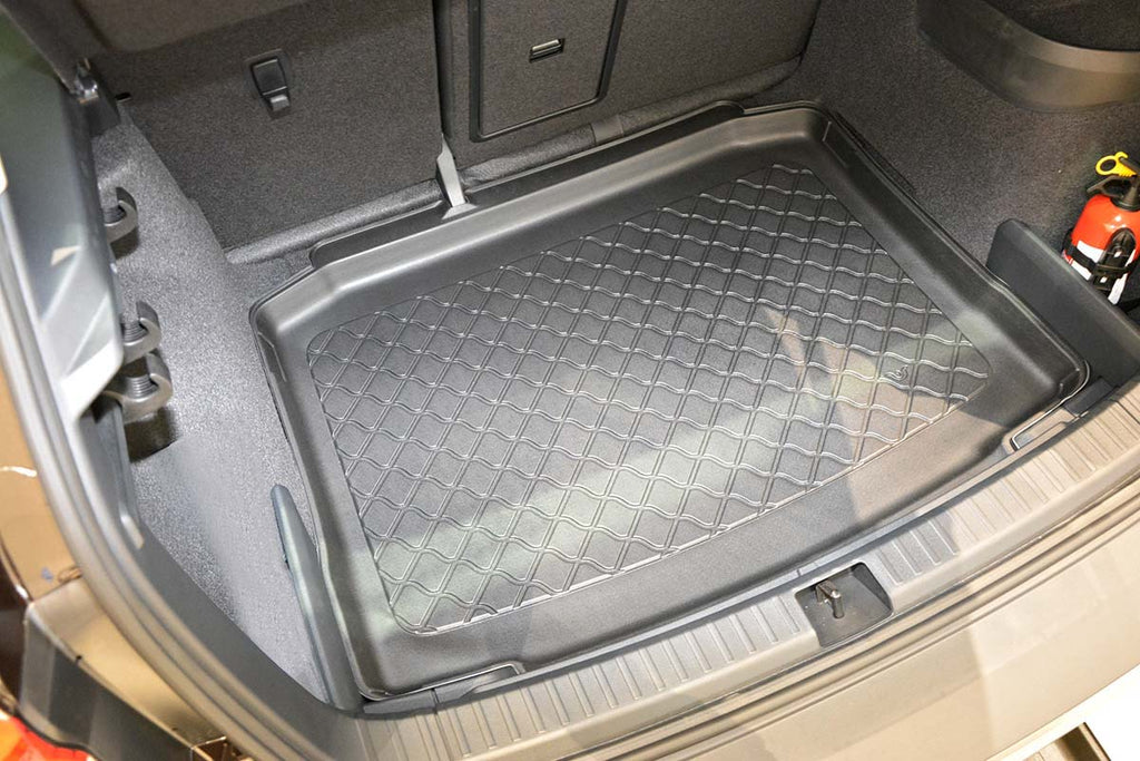 Guardliner kofferbakmat voor Skoda Karoq (NU7) (vanaf 11.2017), lage laadvloer - TPE-Rubber