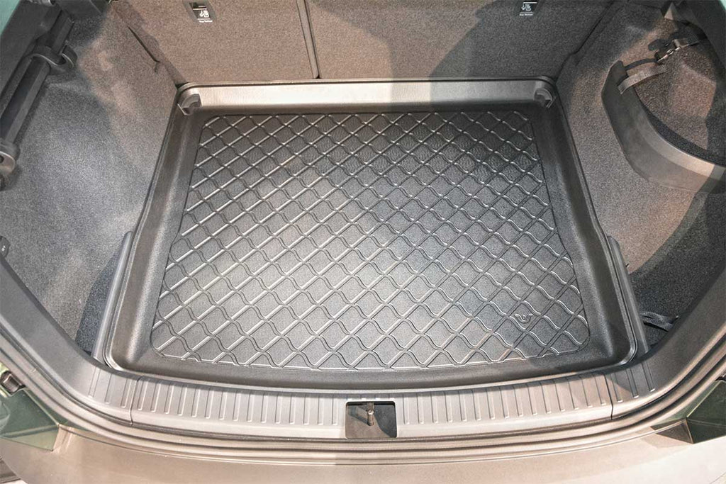 Guardliner kofferbakmat voor Skoda Karoq (NU7) (vanaf 11.2017), hoge laadvloer - TPE-Rubber