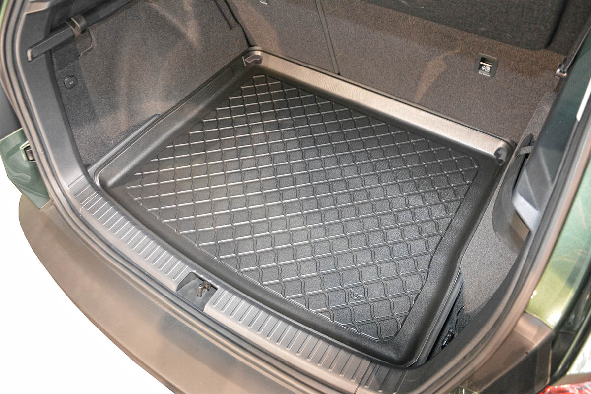 Guardliner kofferbakmat voor Skoda Karoq (NU7) (vanaf 11.2017), hoge laadvloer - TPE-Rubber