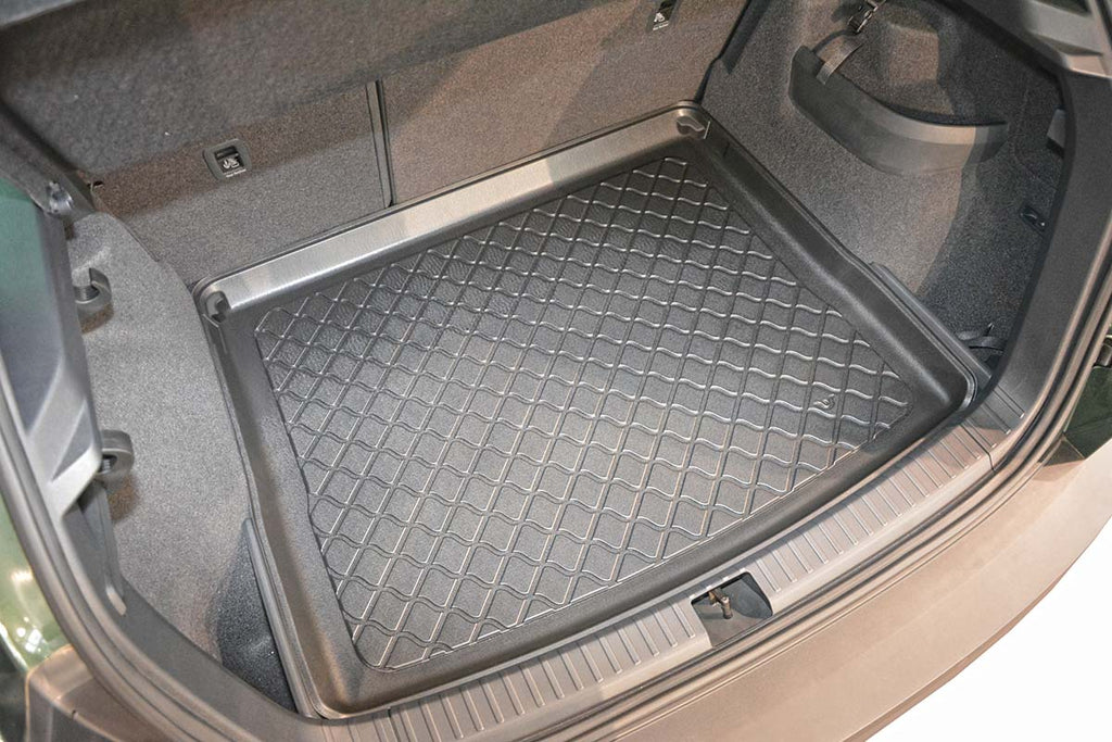 Guardliner kofferbakmat voor Skoda Karoq (NU7) (vanaf 11.2017), hoge laadvloer - TPE-Rubber