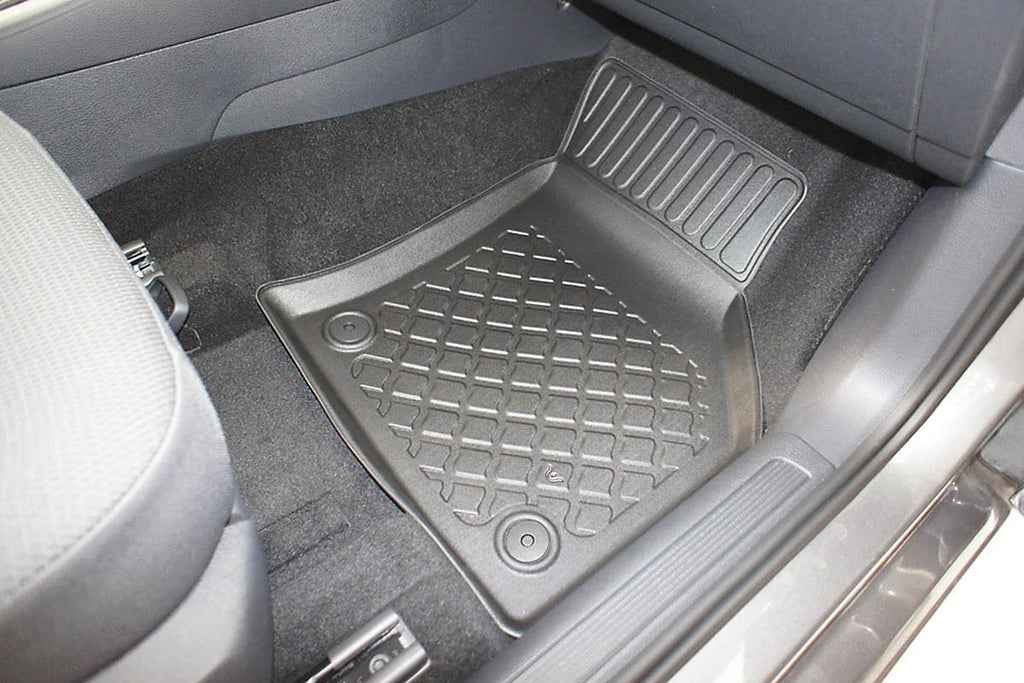 3D Automatten voor Seat Leon 4 (KL), Cupra Leon en Volkswagen Golf 8 Variant (vanaf 2020-) - TPE-Rubber - 4-delig