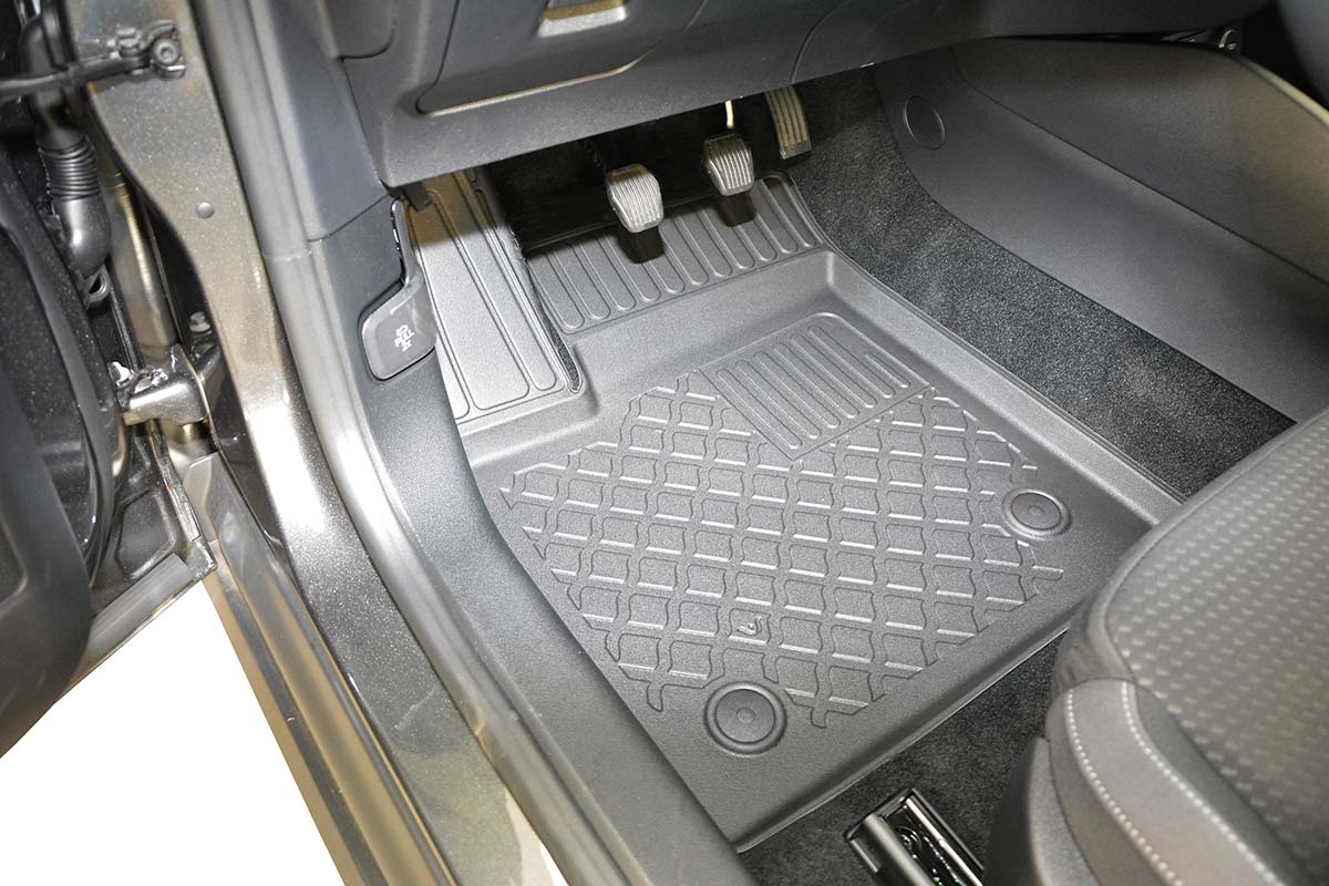 3D Automatten voor Ford Focus MK3 (vanaf 2018-) - TPE-Rubber - 4-delig