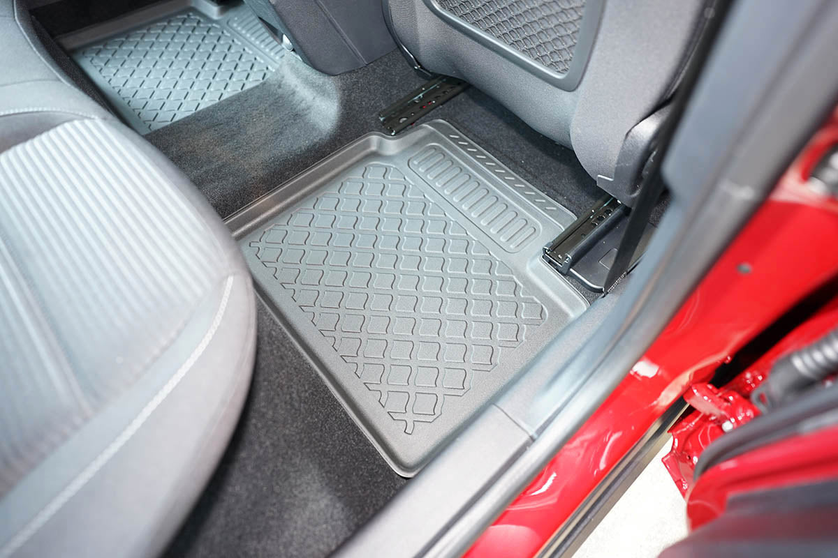 3D Automatten voor Ford Focus MK3 (vanaf 2018-) - TPE-Rubber - 4-delig