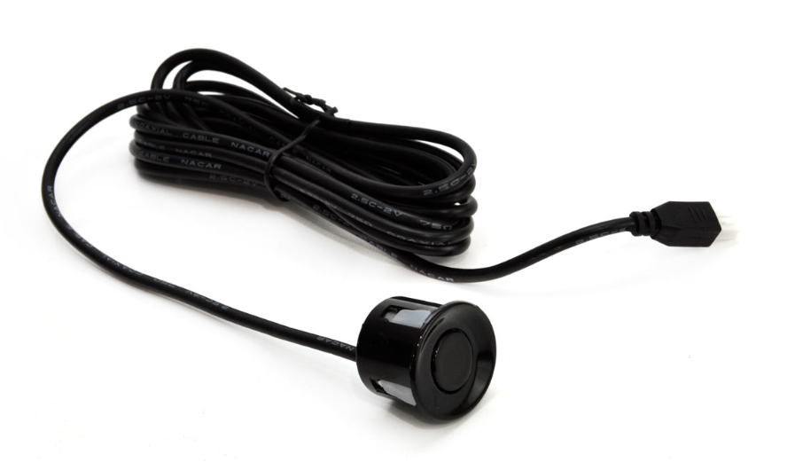 Parkeersensoren met LCD display en 4 sensoren - Zwart