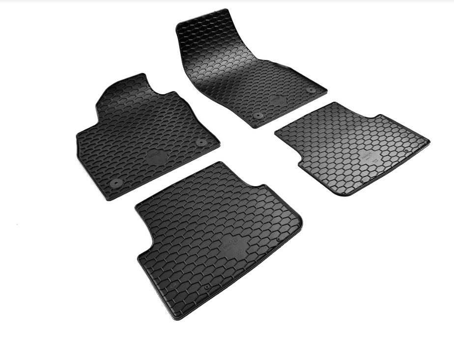 Automatten voor Seat ARONA, Seat IBIZA 6F, Skoda FABIA 4 (vanaf 2021) - 4-delig - Rubber