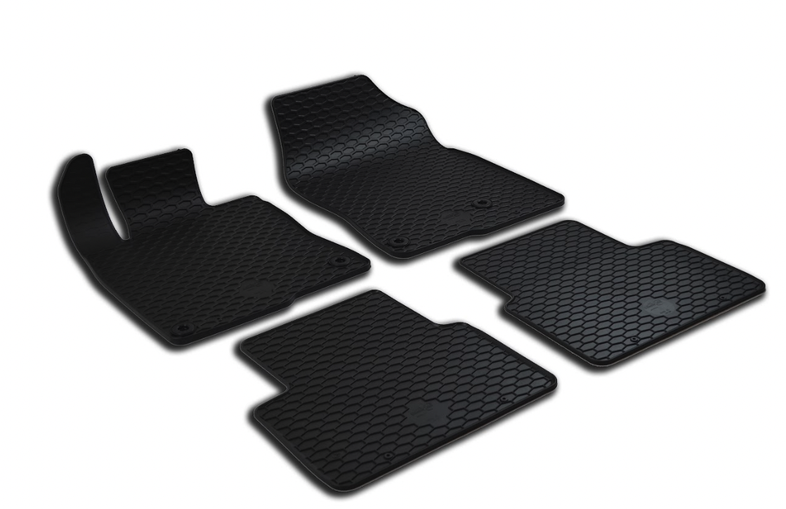Rubber automatten voor Honda CIVIC / CIVIC e:HEV vanaf 2015- - Rubber - 4-delig - Complete set