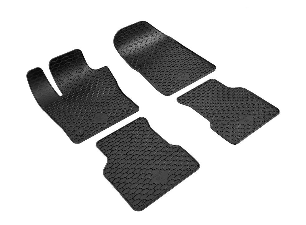 Automatten voor Alfa Romeo TONALE (vanaf 2022) en Jeep Compass (vanaf 2017) - 4-delig - Rubber