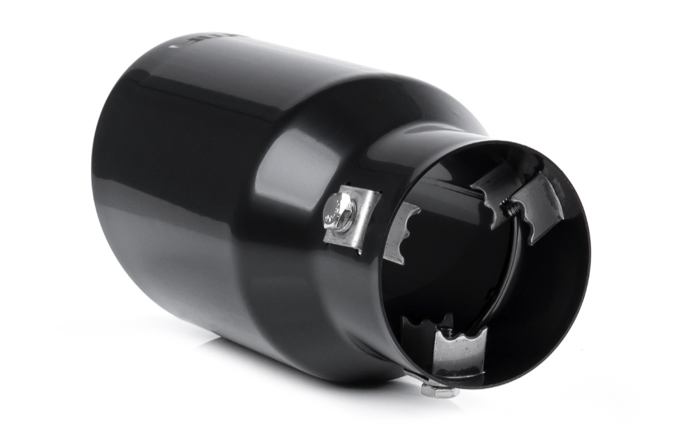 Universeel RVS uitlaat sierstuk 1x89mm - MT 024B