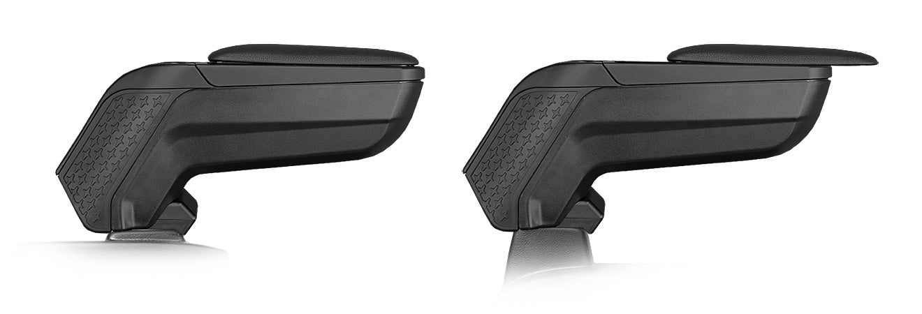 Armsteun voor Peugeot 208 en Peugeot 2008 vanaf 2019- - Kunstleer - Zwart